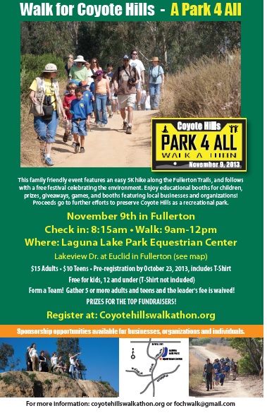 CoyoteHillsWalkposter