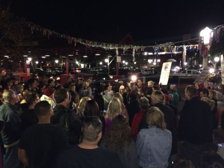 Kelly's Corner on Verdict Night