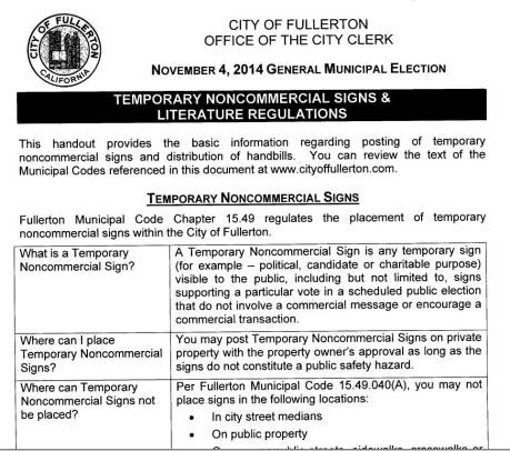 Fullerton-Sign-Policy