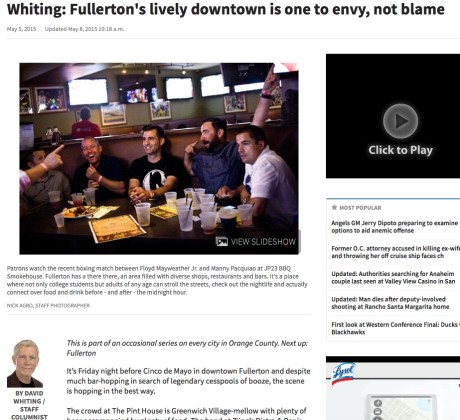 Whiting Downtown Story