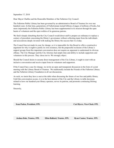 Sept 17 2018 Letter to Council v2